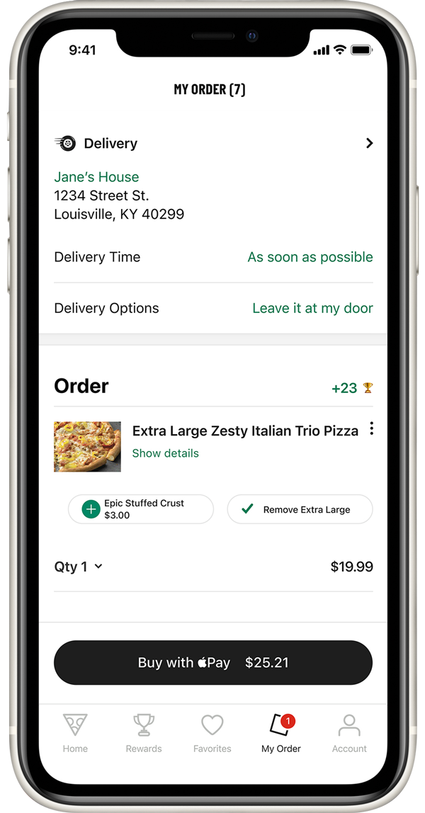 Pizza App Best App For Pizza Delivery Carryout Specials At Papa Johns