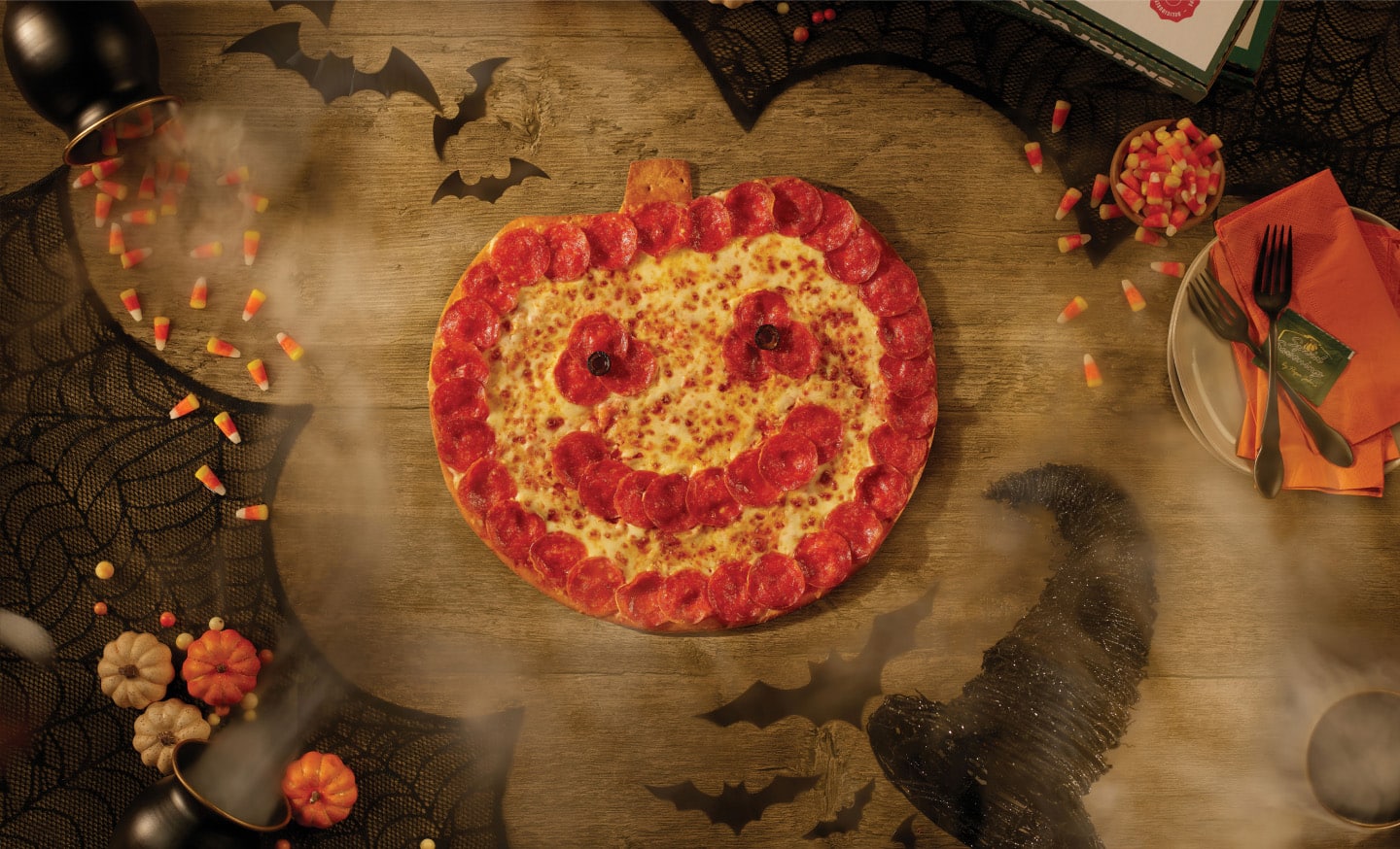 papa johns halloween pizza